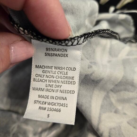 41 Hawthorne wrap tropical dress sz small nwot Stitch Fix Resort Wear Vacation - Picture 5 of 6